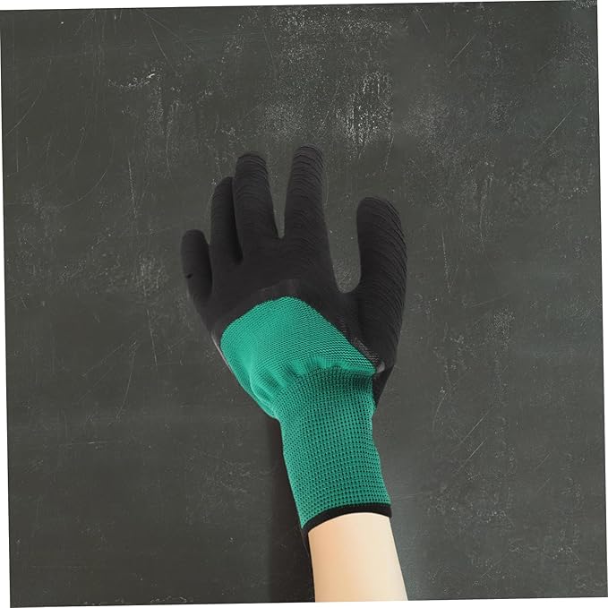 Mipcase 2 Pairs Pet Gloves Multipurpose Grooming Gloves Pet Handling Gloves Animal Grabbing Gloves Cat Grooming Protection Gloves for Wild Animals Animal Gloves Cloth Black