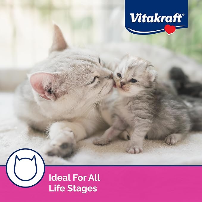 Vitakraft Lick 'n' Lap Snack Creamy, Cat Treat with Real Salmon, 44 Count
