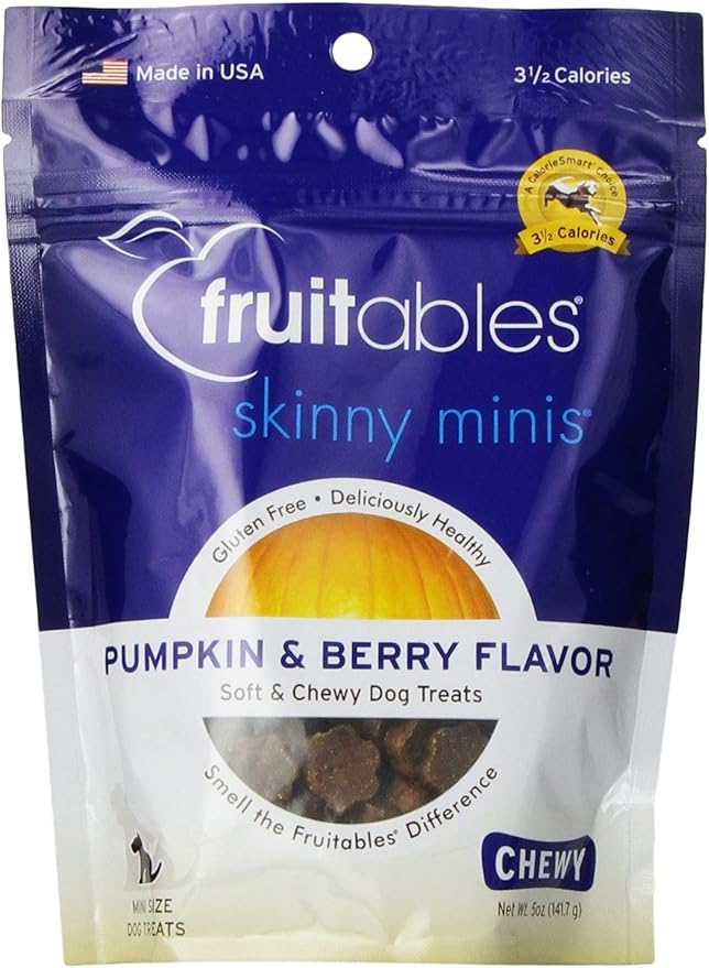 Fruitables Skinny Pumpkin and Berry 5 Ounces (12 Pack)