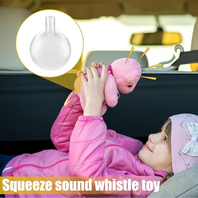 Portable Dog Toy Squeakers Replacement Set, 20PCS Plush Toy Noise Maker Inserts, Repair Squeakers for Stuffed Animals, DIY Craft Supplies for Pets, Kids, Sewing Projects, Home Workshop Use