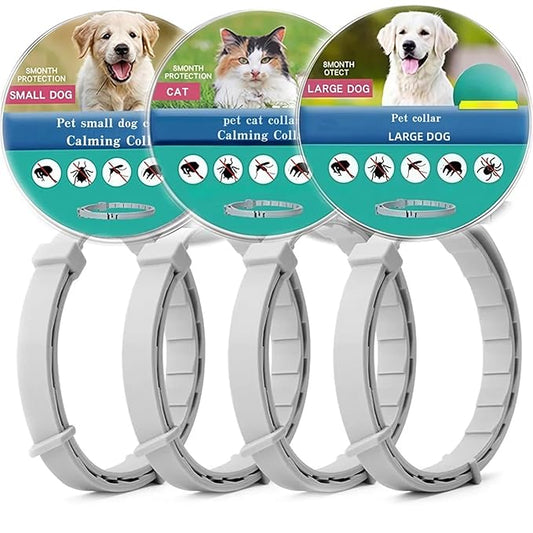 2pcs Adjustable Pet Collar For Dogs Cats,Soft Comfort Protective Neck Ring,Outdoor Pet Supplies For Small Medium Large Pets(38CM-Cat)