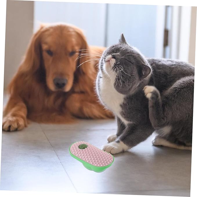 ibasenice Cat Scratching Toy Wall Scratcher Indoor Cat Grooming Tool Pet Massaging Comb