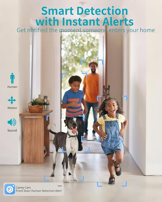 VIMTAG 5G Indoor Security Camera, 4MP Pet Camera with Speaker for Dog/Cat, 360° View Baby Monitor with Phone App, Home/Room/Nanny, Dual-Band WiFi, Motion Tracking, 2-Way Audio, Cloud & SD Card Storage