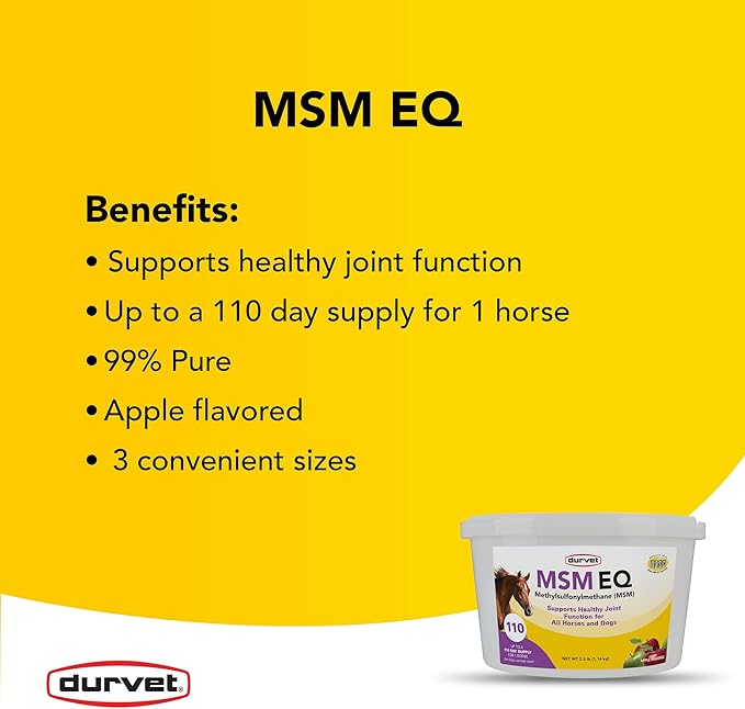 Durvet MSM EQ - 2.5 lb. Pail