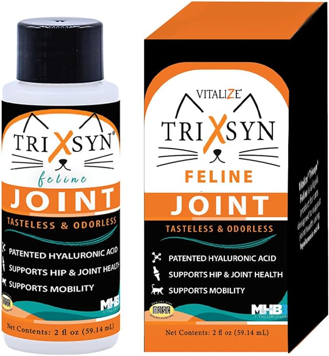 Feline - Naturally Alleviate Discomfort, Promote Healthy Joints, Support Mobility and Cartilage Function for Cats- Patented MHB3 Hylauronan Liquid Formula (3)