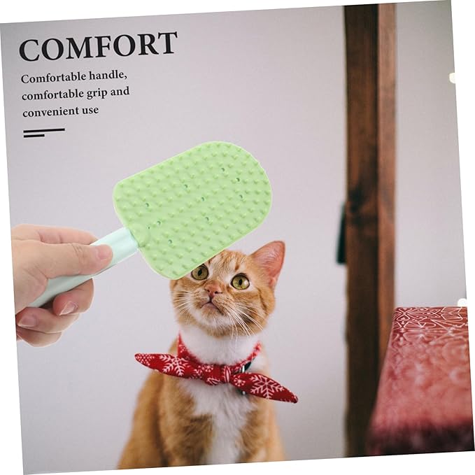 YARNOW 3pcs Cat Grooming Brush for Haired Cats Dual-sided Deshedding Matted Hair Easy to Comfortable Grip for Indoor Grooming Needs