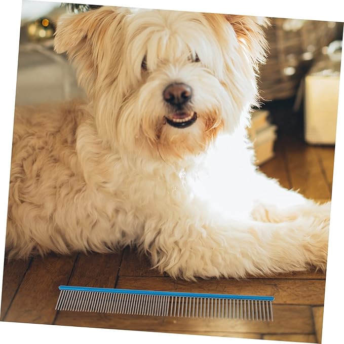 Daily Use Wear-resistant Dog Grooming Comb for Easy Pet Hair Care Convenient Pet Supply for Cats and Dogs Non- Design for Comfort and Durability