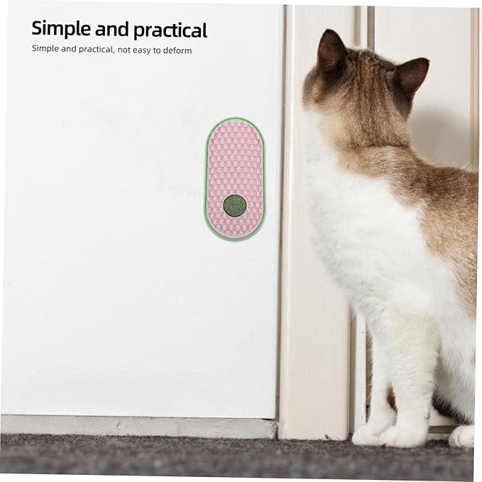 Wall Cat Scratcher Sticky Comb for Cats Self-scratcher Toy Kitten Grooming Comb Pet Supply