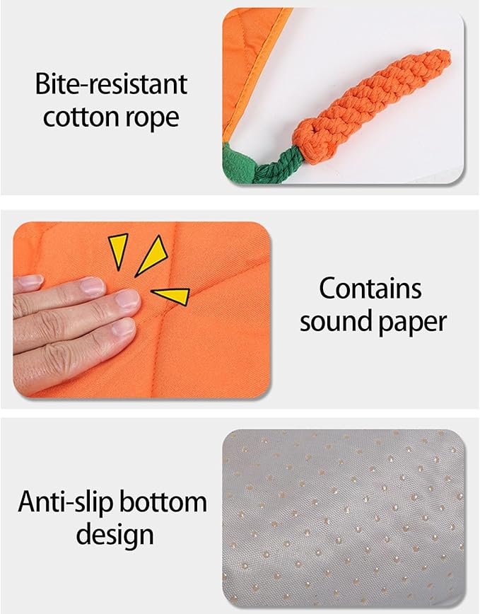 Peiiwdc Warm Pet Bed Thicken Cats Mats Breathable Basket Dog Supply Quickly Maintenance for Busy Pet Owners Entertaining Pad