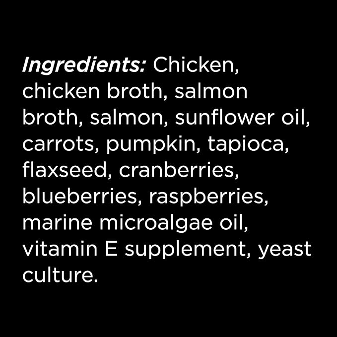 Go! Solutions Booster Immune Health Shredded Chicken + Salmon in Broth Gravy Topper for Dry Food, Real Meat Wet Dog Treat for Healthy Immunity in Puppies, Adults, & Seniors, 2.8 oz Pouch (12 Pack)