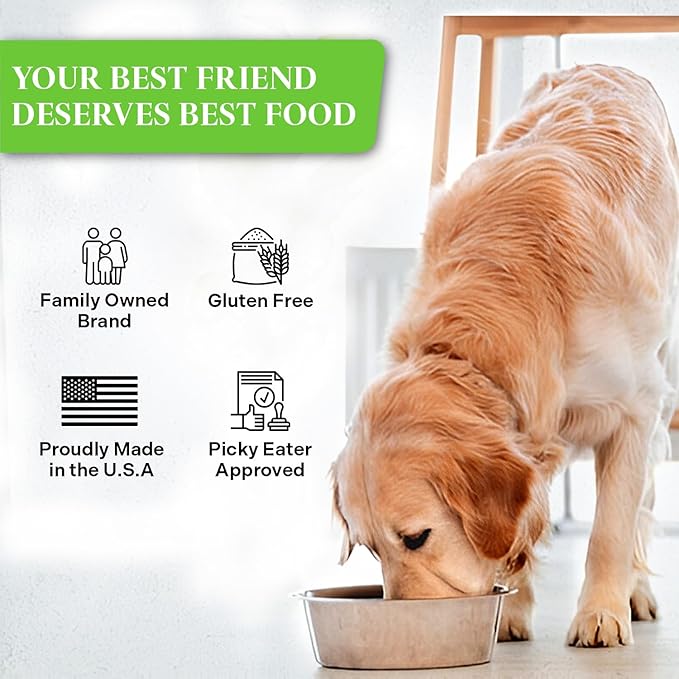 Healthy Dogma - PetMix Dehydrated Dog Food, Clean Ingredient Food - No Preservatives, Homemade Dog Food (Super Green, 10 lbs)