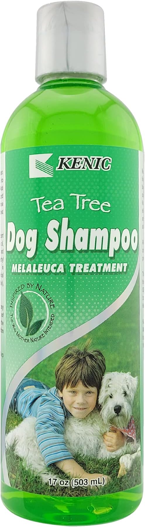 Kenic Tea Tree & Vitamin Pro Conditioning Pet Shampoo – Anti-Dandruff, Deep-Cleansing & Fast-Acting Anti-Itch Support, Made in USA
