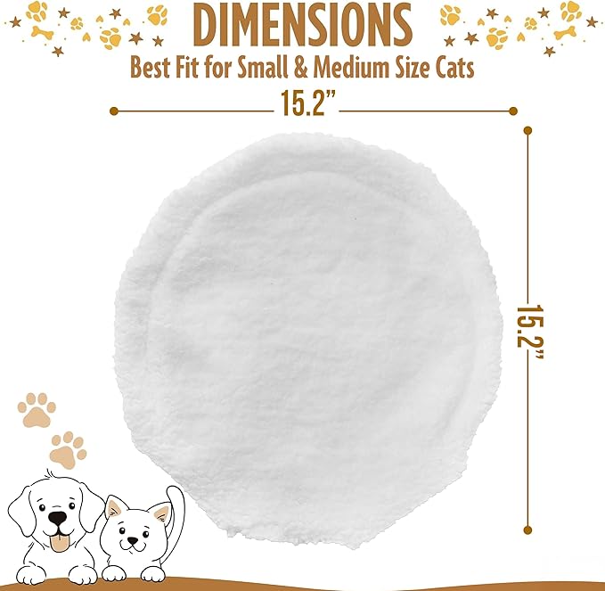 Deskside Dreamer - Cat Desk Perch, [+ Catnip Fish Toy], Comes with [2 Washable Fabrics]: Mesh and Plush, 360° Rotating & Height Adjustable [White]. Max Weight 35LBS