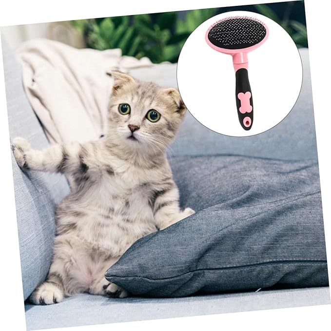Slicker Brush for Cats Small Dogs Pet Grooming Tool Fine Craftsmanship Easy to Pet Supplies