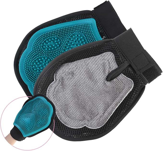 Glooming Glove for Cats Dogs Massaging Glove Dog Grooming and Cat Supplies
