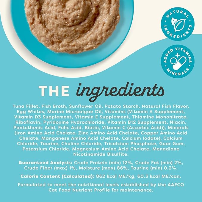 Applaws Vitality Grain-Free Wet Cat Food Pate in Broth in 4 Flavors (12 Cans Total, 2.47 oz Each) Plus Shaynanigans Silicone Lid