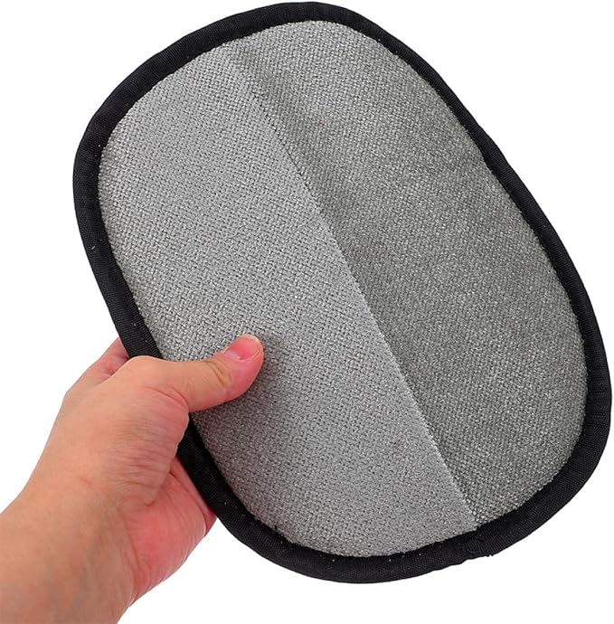 4pcs Double-Sided Pet Grooming Gloves Hair Removal Mitt for Dogs and Cats Shedding Brush Hair Remover Gloves for Furniture and Clothes