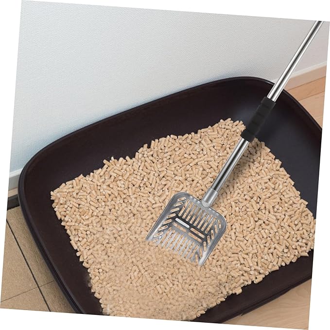 Handle Cat Litter Shovel Detachable Cleaning Tool for Easy Pet Poop Disposal Design for Cats and Dogs Effortless Cleaning