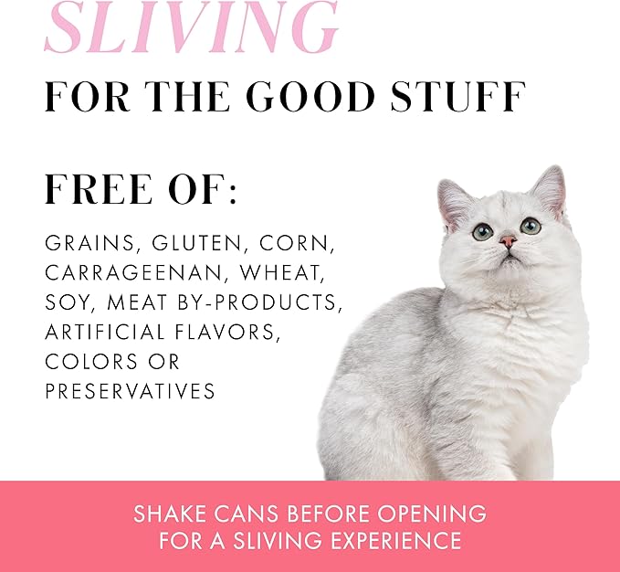 Weruva Paris Hilton Pamper Like Paris Natural Grain Free Wet Cat Food, Salmon and Tuna in Gravy, 2.47oz Can (Pack of 12)