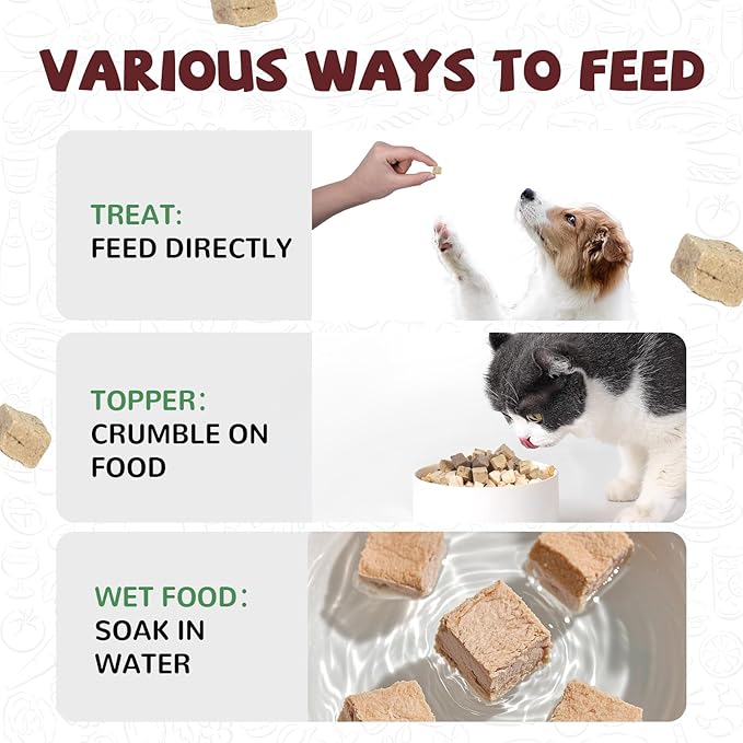 PAWUP Freeze-Dried Beef Liver Dog Treats, Single Ingredient, High Protein, All Natural, Bite-Sized Dog Treat Liver for Training Reward & Food Topper, 3.8 oz