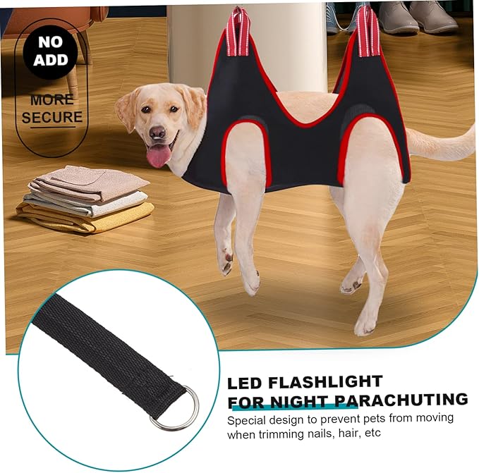 Dog Cat Grooming Hammock Nail Trimming Harness PET Hanging Grooming Supplies for Small and Medium Pets Easy to Use Tool