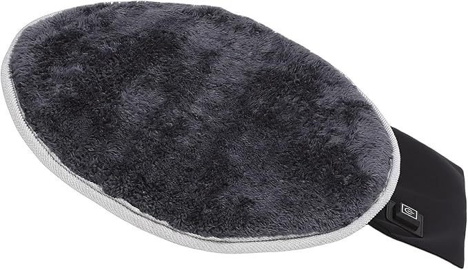 Pet Heating Pad Warm Flannel Electric Heating Mat for Cats Dogs Portable USB Power Supply for Home Travel (Grey)