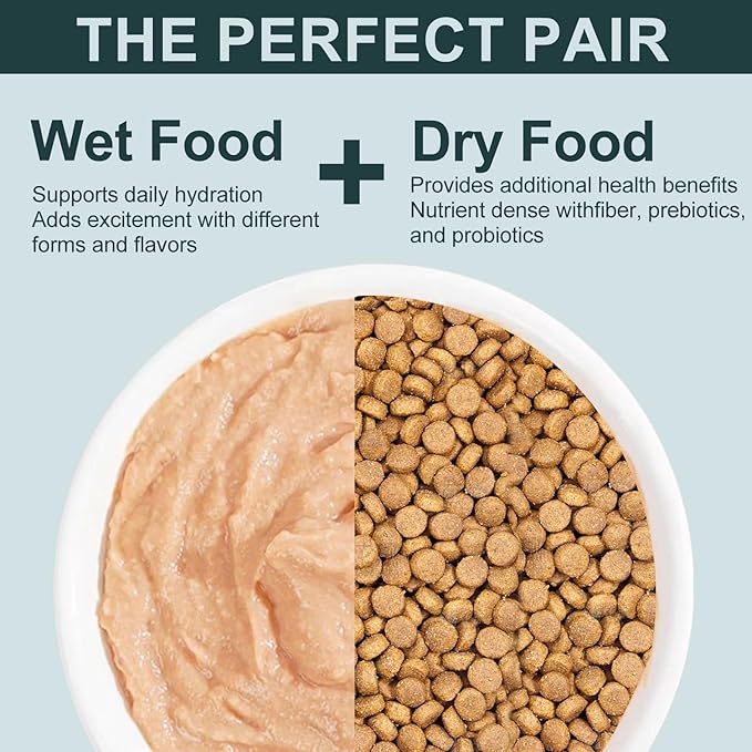 Chicken Stew for Cats Creamy Cups, Side Dish/Topper with Vitamin E, Chickens Recipe Wet Cat Food, Wet Cat Food Pate (S, Chicken)