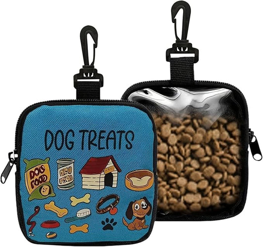 Pet Treat Pouch - Portable Storage Pet Supplies,Dog Treat Waist Pouches for Training - for Walking Outdoor Camping Travel Vacation Hiking Adventure