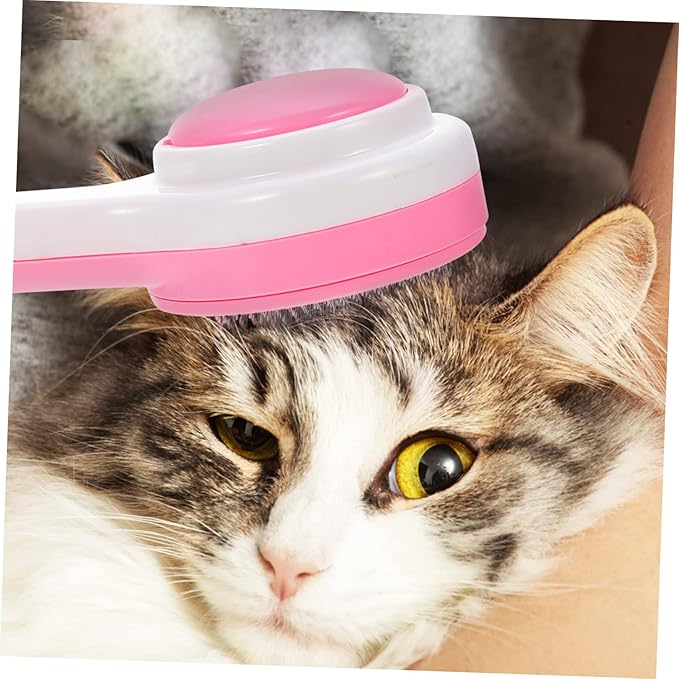 Multi-functional Pet Comb for Dogs Cats Grooming Brush Comfortable Handle Cat Brush for Shedding Pet Accessory for Easy Hair Removal