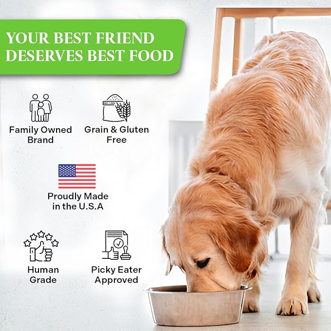 Healthy Dogma - PetMix Dehydrated Dog Food Bundle (Lamb & Chicken Dinner), Raw, Freeze Dried, Homemade Dog Food for Allergies & Sensitive Stomachs - 2 lbs Each