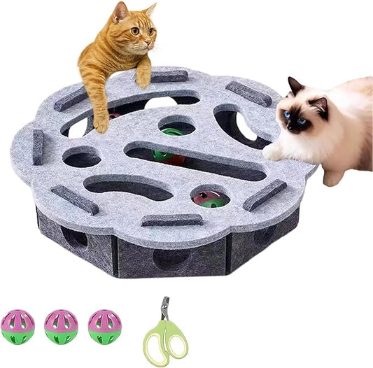 2026 New Cat Nail File Box, Nail File Box for Cats Stress Alternative to Clippers and Grinders, Sandpaper Inside for Indoor Cats Scratching for Indoor Cat (B-2)