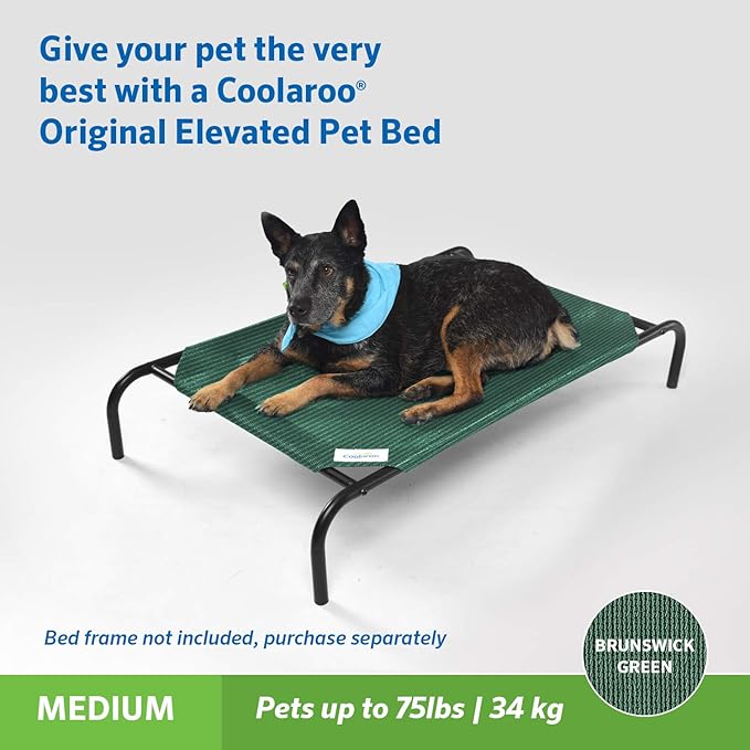Original Pet Bed Replacement Cover - Brunswick Green - Medium (42" x 25.5")