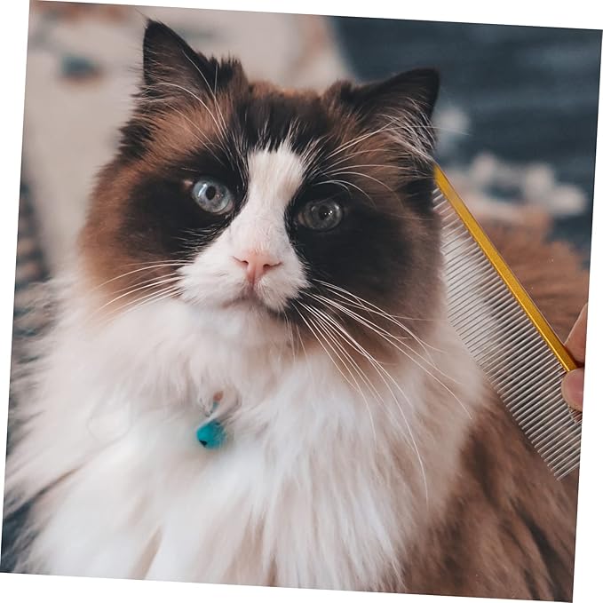 Portable Multi-function Pet Comb for Dogs and Cats Ergonomic Design Lightweight Easy to Carry Rounded Needle for Gentle Grooming Daily Use Tool for Pet Owners