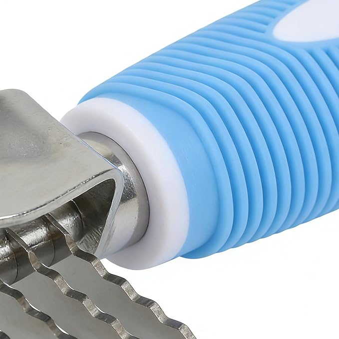 Dematting Comb for Cats | Metal Grooming Pet Supplies - Grooming Brush for Long Haired Cats - for Small Medium Long Short Puppy Kitten Home Indoor