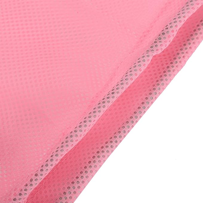 ZJchao Cat Bathing Bag, Breathable Cat Grooming Washer Mesh Bag Dog Hanger for Nail Trimming Grooming Bathing Polyester Soft Washing for Trimming Nail Cut (Blue + Rose red + Pink)