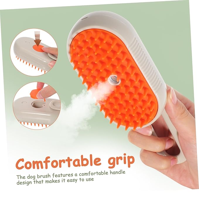 Mikikit Cat Grooming Brush Pet Hair Remover Comb for Dogs Cats Portable Massager Brush
