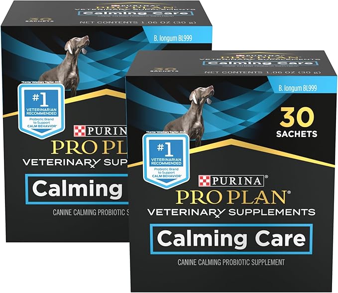 Purina Pro Plan Veterinary Calming Care Dog Supplements 30 ct. Box (Pack of 2)