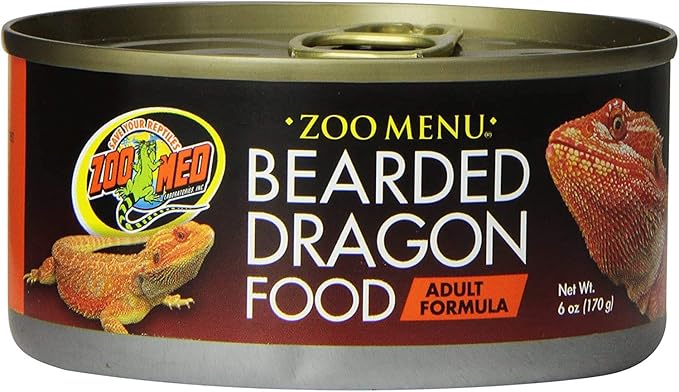 Zoo Med Natural Bearded Dragon Adult Formula - Canned 6 oz - Pack of 10