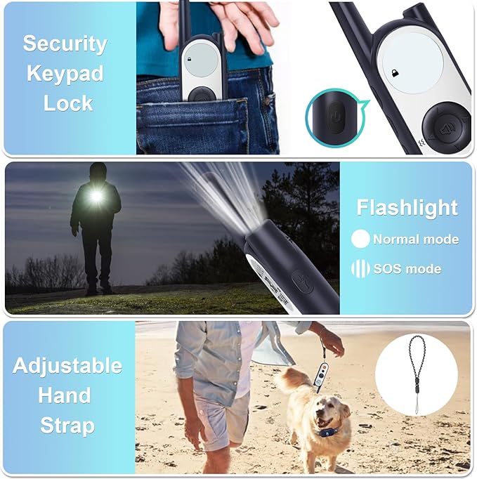 MIMOFPET Wireless Dog Fence System for 2 Dogs - Up to 3500ft Adjustable Electric Fence,Waterproof Training Collar Rechargeable,Pet Containment System for Large Medium Dogs