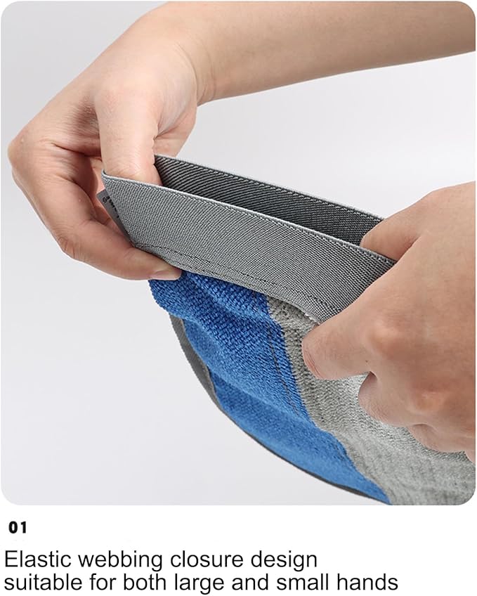 Cat Hair Remover Glove, Washable Electrostatic Pet Grooming Glove, Hair Remover for Cats and Dogs, Easy Use Cleaning Accessory for Car Seat Laundry Furniture Home Indoor, Size