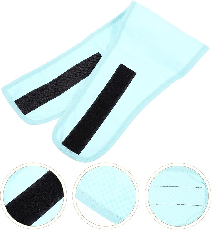 Pet Cooling Scarf Adjustable Cooling Dog Bandana Green Polka Dot Small Summer Supply for Dogs