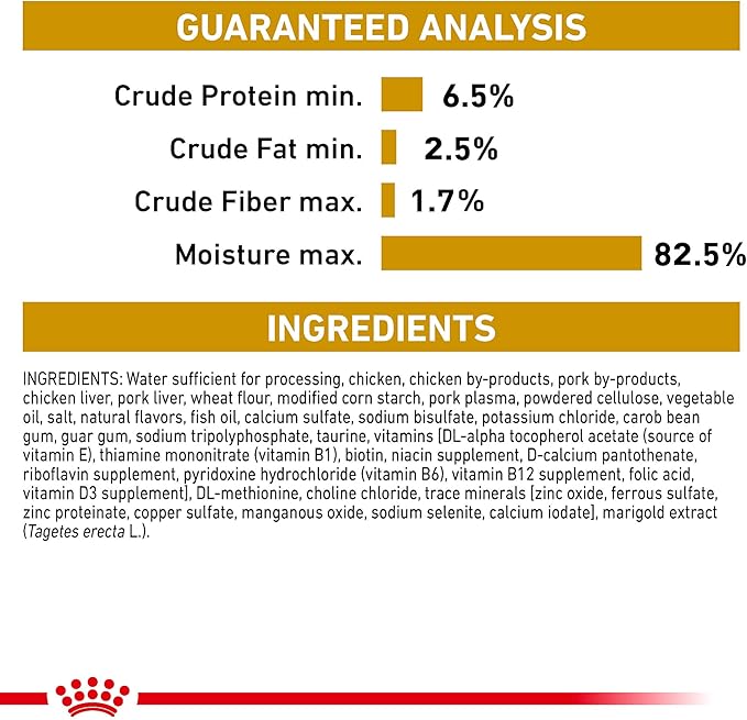 Royal Canin Veterinary Diet Canine Urinary SO Moderate Calorie Adult Thin Slices in Gravy Dog Food, 12.5 oz (Pack of 6)