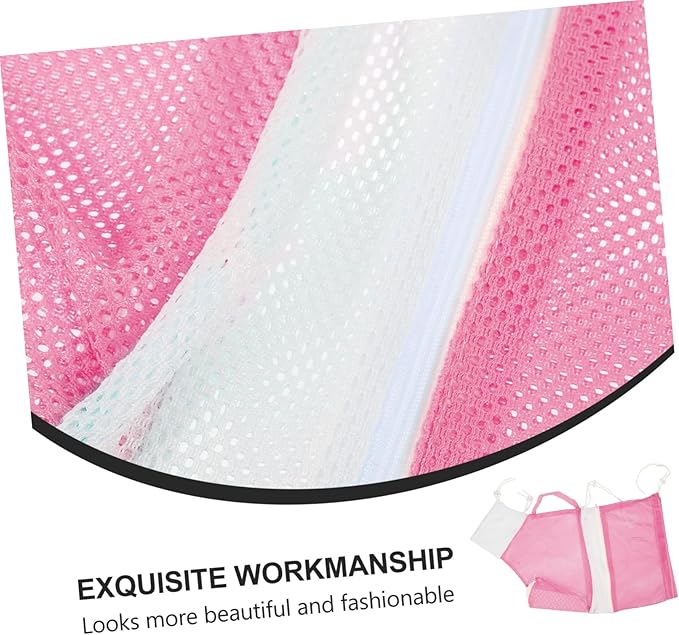 Kisangel Multipurpose Cat Bathing Bag Breathable Mesh Shower Net for Cleaning Prevents Scratching Biting for Bathing Kittens