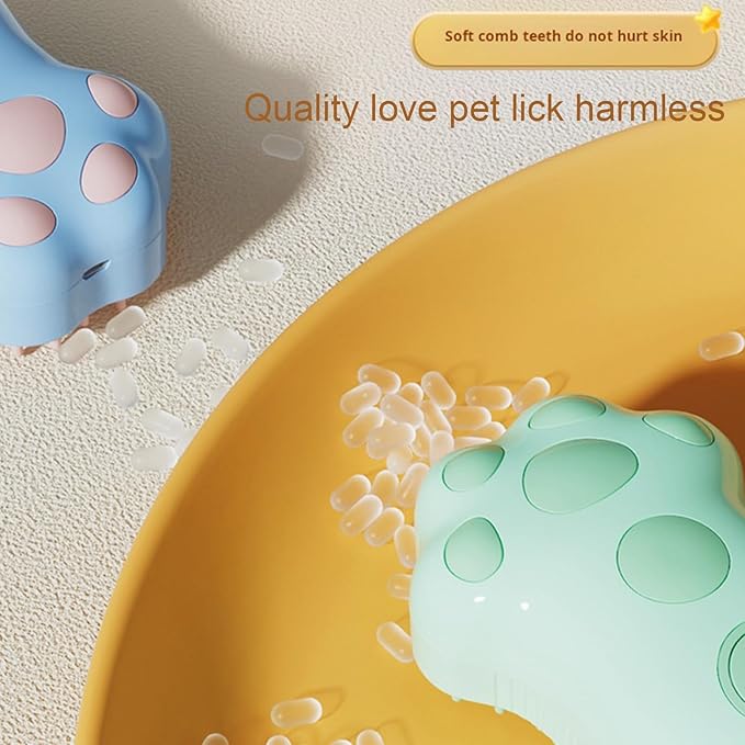 Talent Star Steamy Cat Brush, Pet Steam Brush Electric pet spray massage comb Hair Removal Comb Massage Multifunctional Cat Grooming Brush for Dogs & Cats Tangled Loose Grooming Tool Supplies Blue