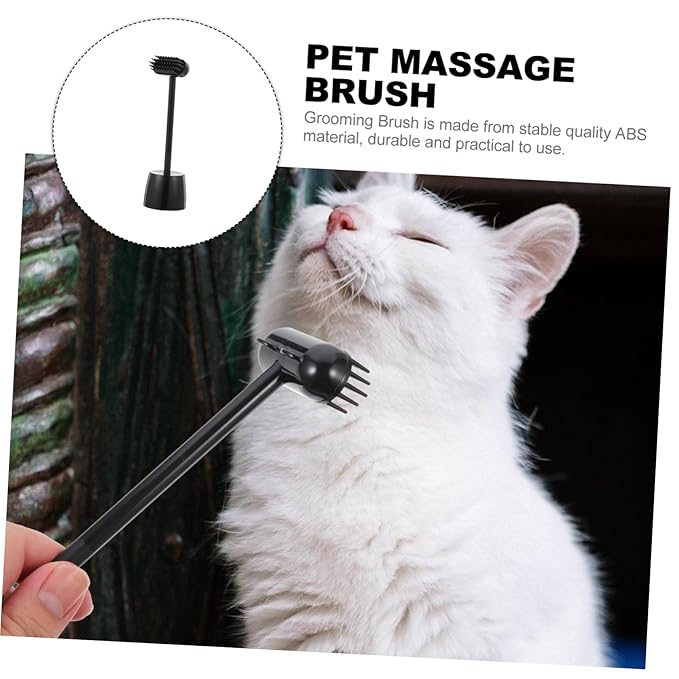 Massage Brush for Cats and Dogs Flexible Pet Grooming and Deshedding Tool for Massaging and Removing Loose Hair Creative Design