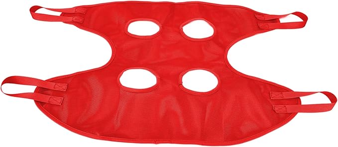 Acouto Ashing,Grooming,and Nail Trimming - Comfortable Mesh Material with Reinforced D Ing Harness,Multifunctional Grooming Tool,Pet Supplies,Comfortable Pet Hammock,Easy Wash do (M)