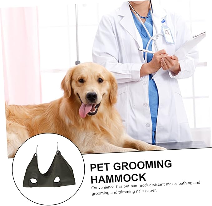 Garneck Cat Dog Nail Trimming Support Portable Grooming Hammock Breathable Beauty Salon Supply