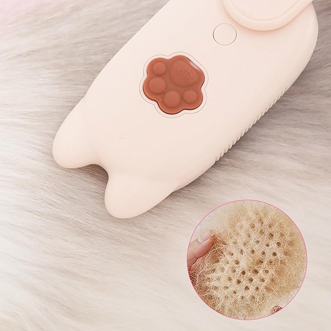 Cats Grooming Brush with Steams Hair Growth Stimulators Multifunctional Pet Brush for Daily Use and Relaxation