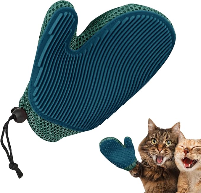 Genérico Pet Grooming Gloves, Cat Hair Removal, Grooming, Skin Remover, Deshedding Brush for Dogs, Kitten Care Accessory, Massage Gloves, Accessory