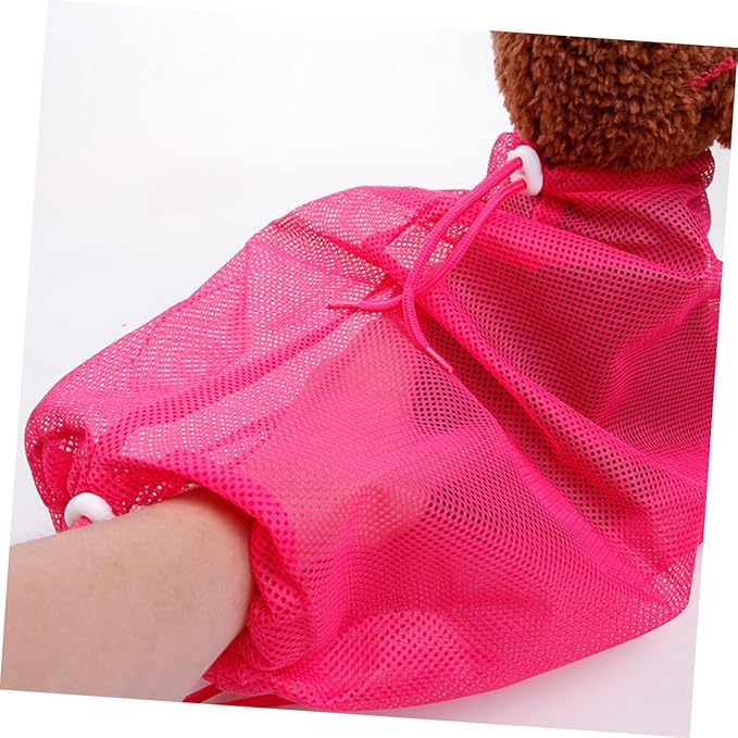 Multifunctional Cat Grooming Bag PET Bathing Bag for Washing Nail Trimming and Feeding Sturdy and Easy to Use in Color Options
